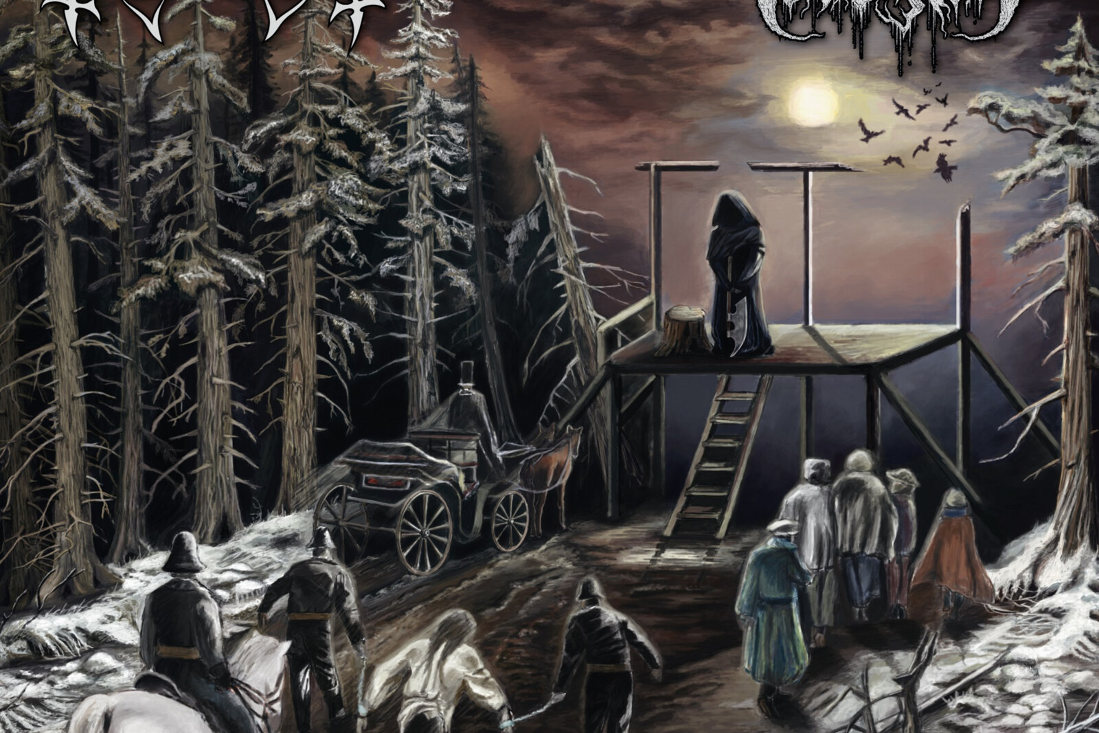 Kirkebrann releases new single "Døden Byr Opp Til Dans"