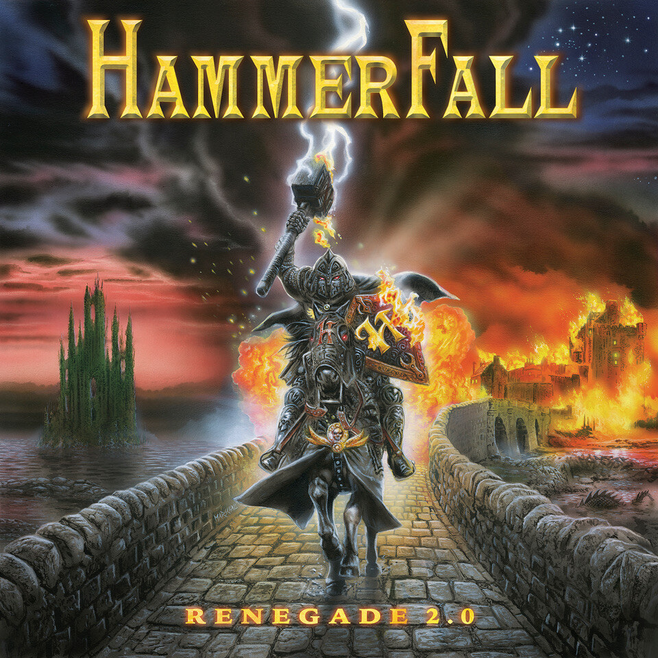 Hammerfall remixed 20th anniversary break-through album "Renegade 2.0" out today!