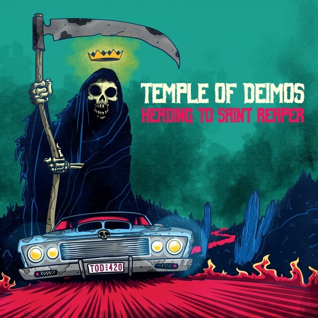 Desert Rock Trio Temple Of Deimos Shares Details & First Song Of Upcoming Album "Heading To Saint Reaper"!