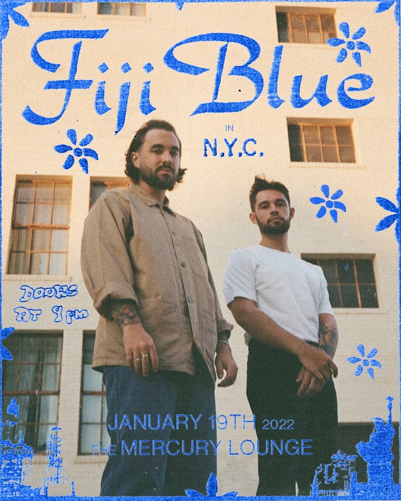 the LA-based duo Fiji Blue release “Goodbye”
