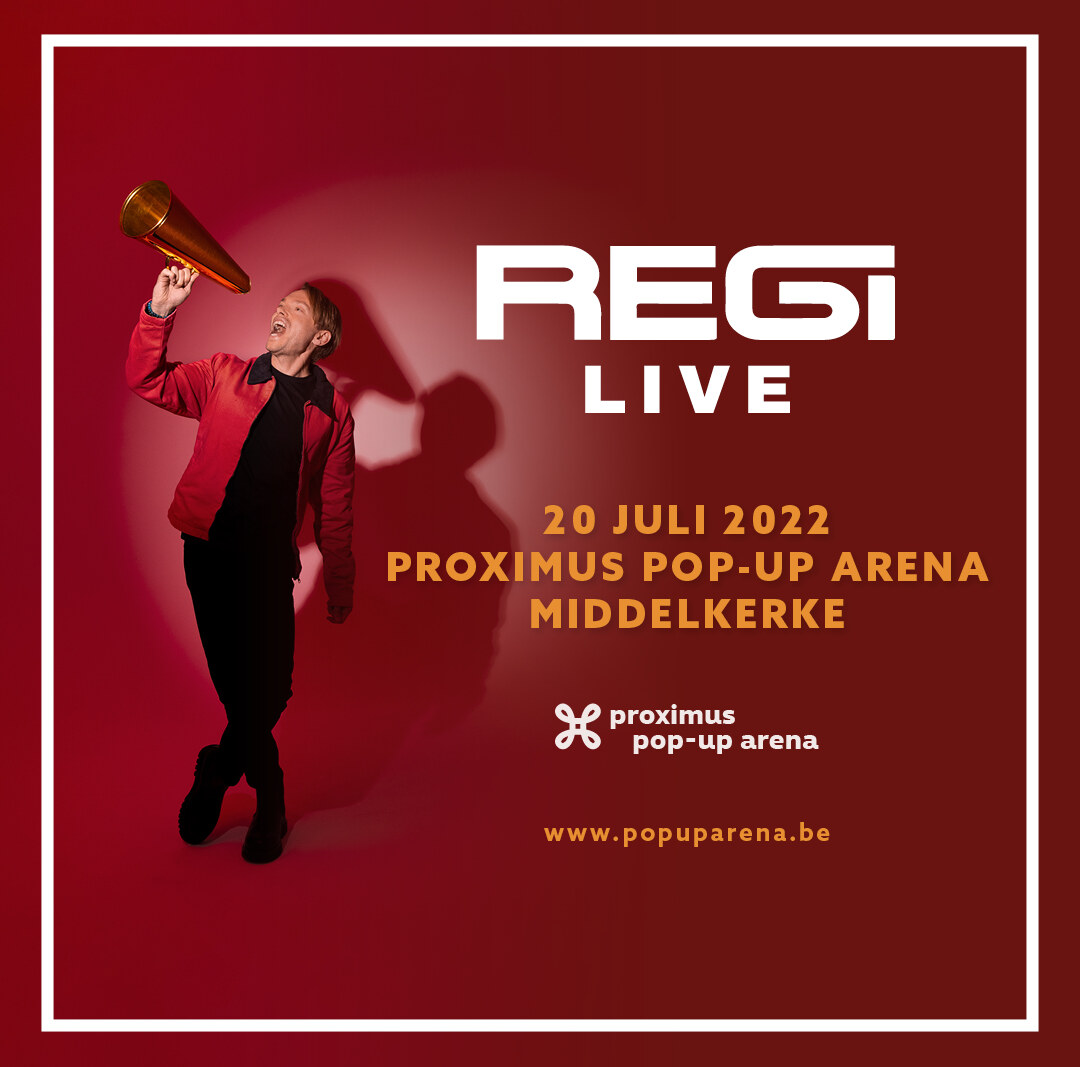 Hooverphonic, Regi en Bart Peeters in de Proximus Pop-Up Arena in Middelkerke