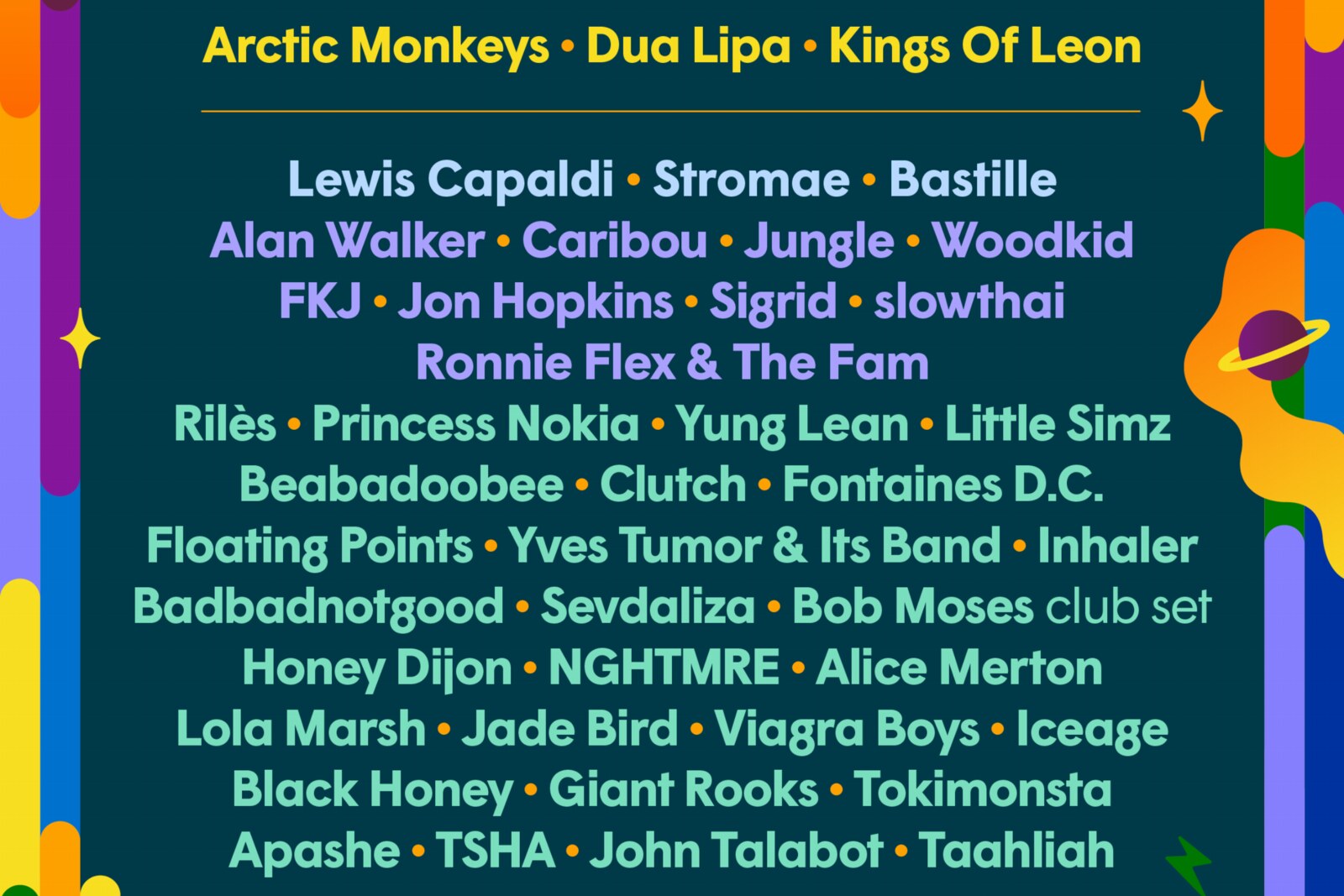 Arctic Monkeys, Dua Lipa, Stromae en meer naar Sziget 2022