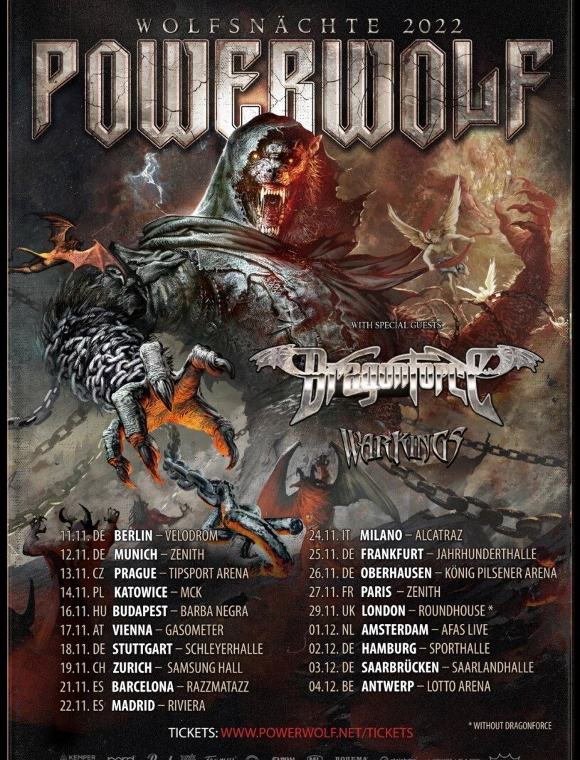 Powerwolf Announces Monumental Streaming Event
