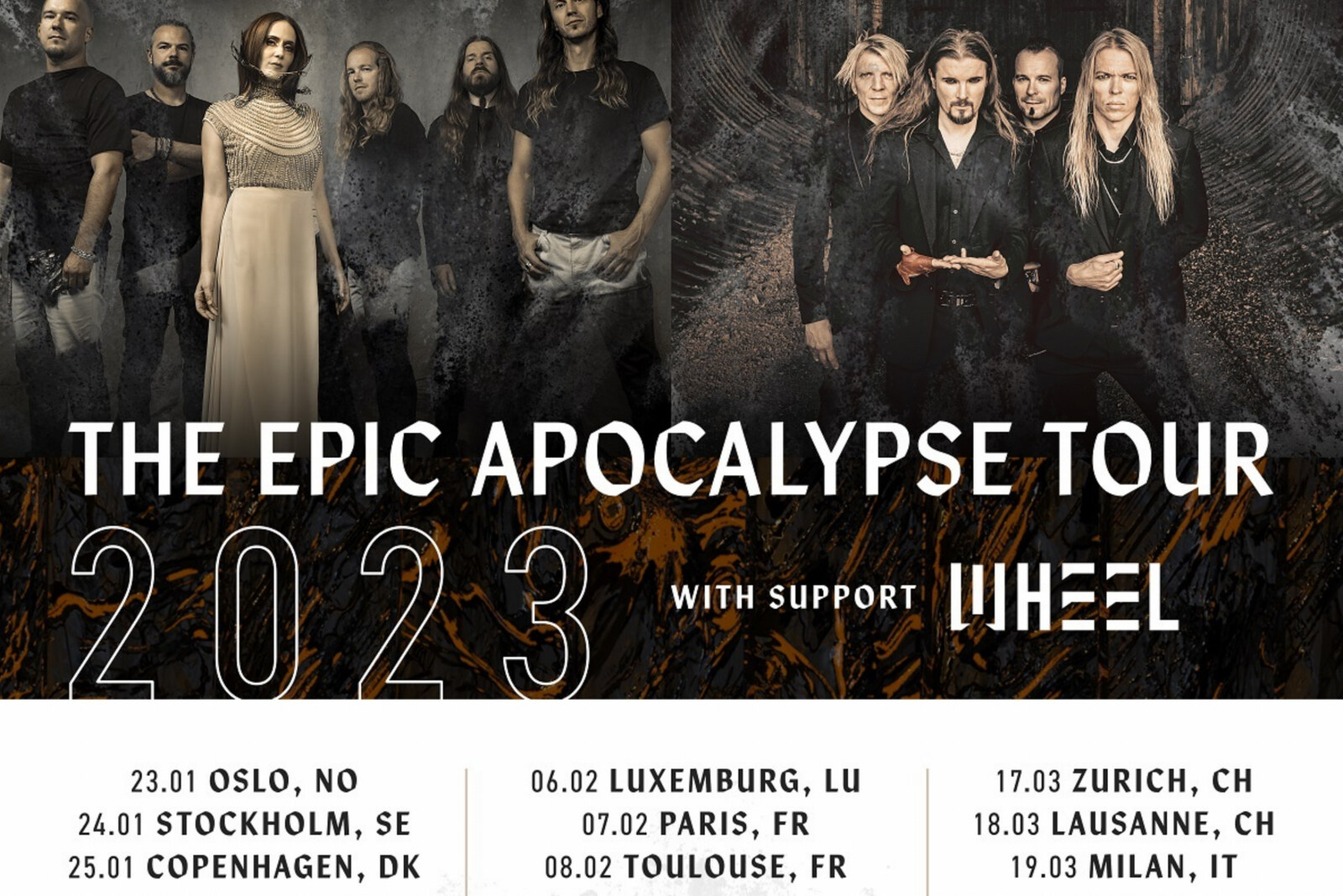 Epica postpone "The Epic Apocalypse Tour" with Apocalyptica to 2023
