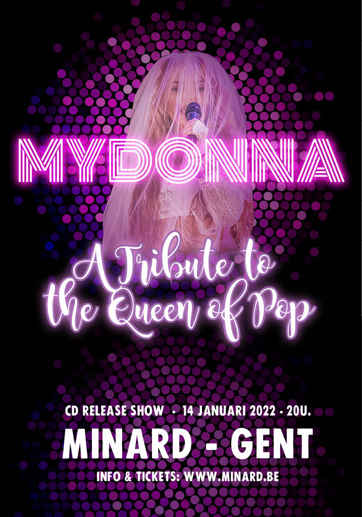 Tribute band ‘Mydonna’ brengt als eerste single een coverversie van Madonna’s controversiële wereldhit ‘Frozen’