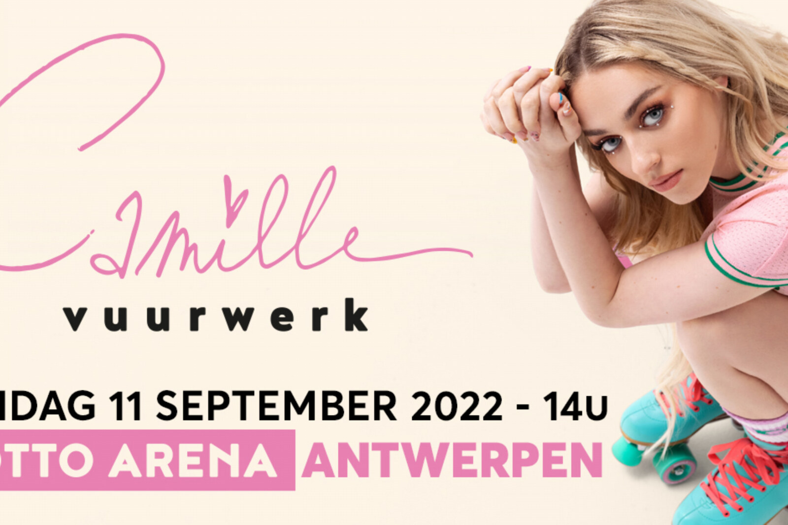Camille speelt op 11 september 2022 in de Lotto Arena