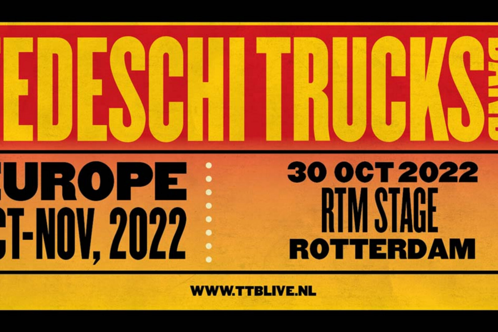 Southern rockformatie Tedeschi Trucks Band naar RTM Stage
