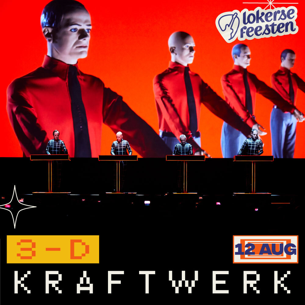 Kraftwerk 3D nieuwe Lokerse Feesten headliner