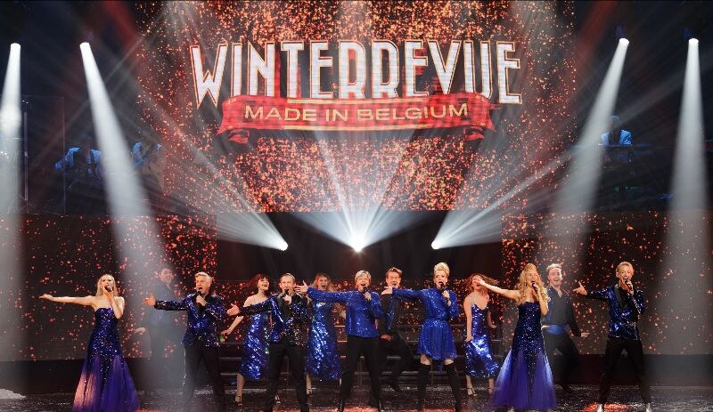 De Winterrevue – Made in Belgium gaat alsnog dit weekend in première en bouwt een veilig feestje