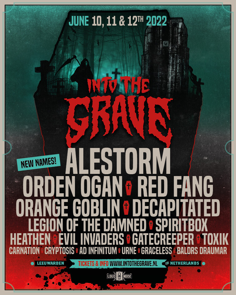 17 nieuwe namen voor Into The Grave 2022