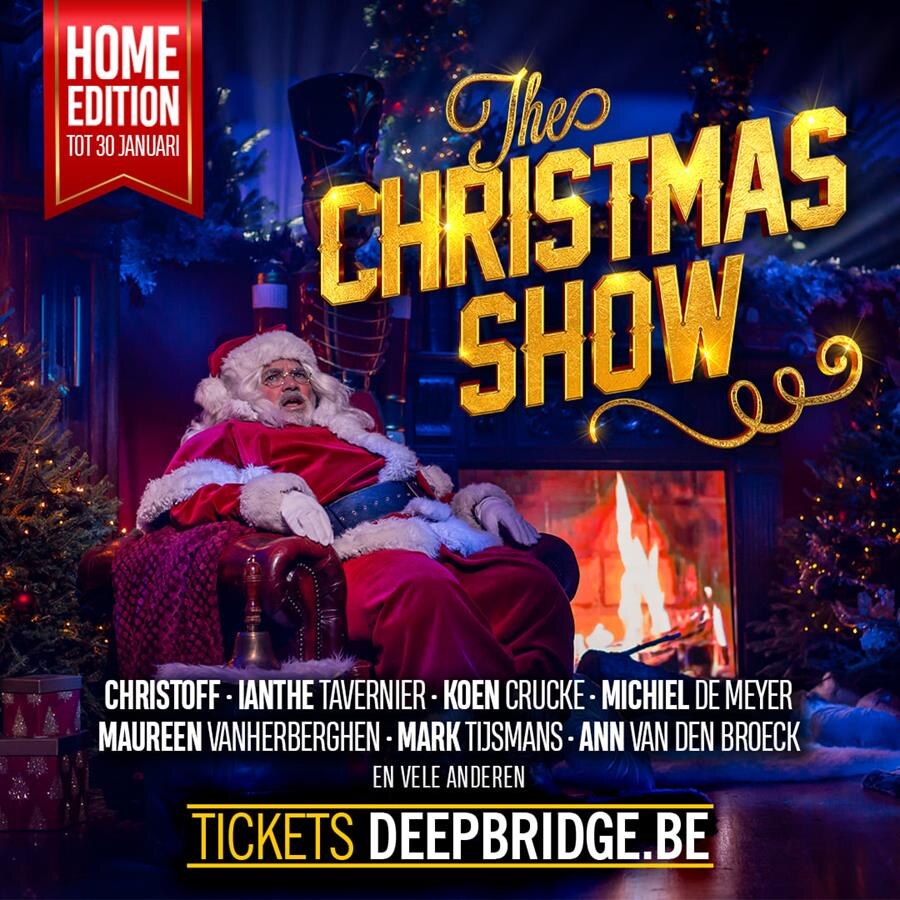Geniet tot 30 januari opnieuw van 'The Chrismas Show - Home Edition'!