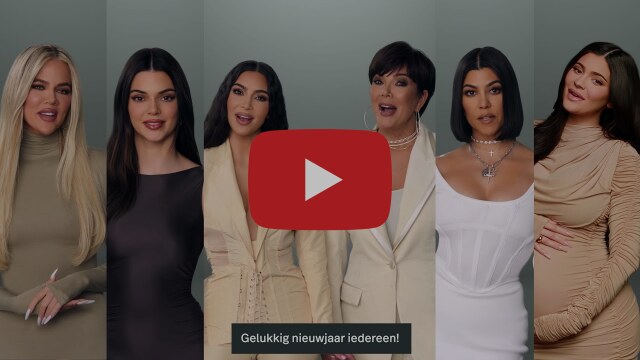 Gelukkig nieuwjaar van de Kardashians