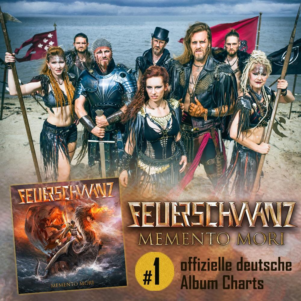 Feuerschwanz Lands at #1 on the Official German Album Charts!