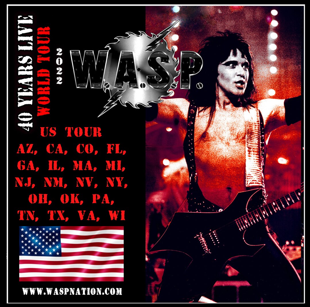 W.A.S.P. Announce 40th Anniversary World Tour U.S. Dates
