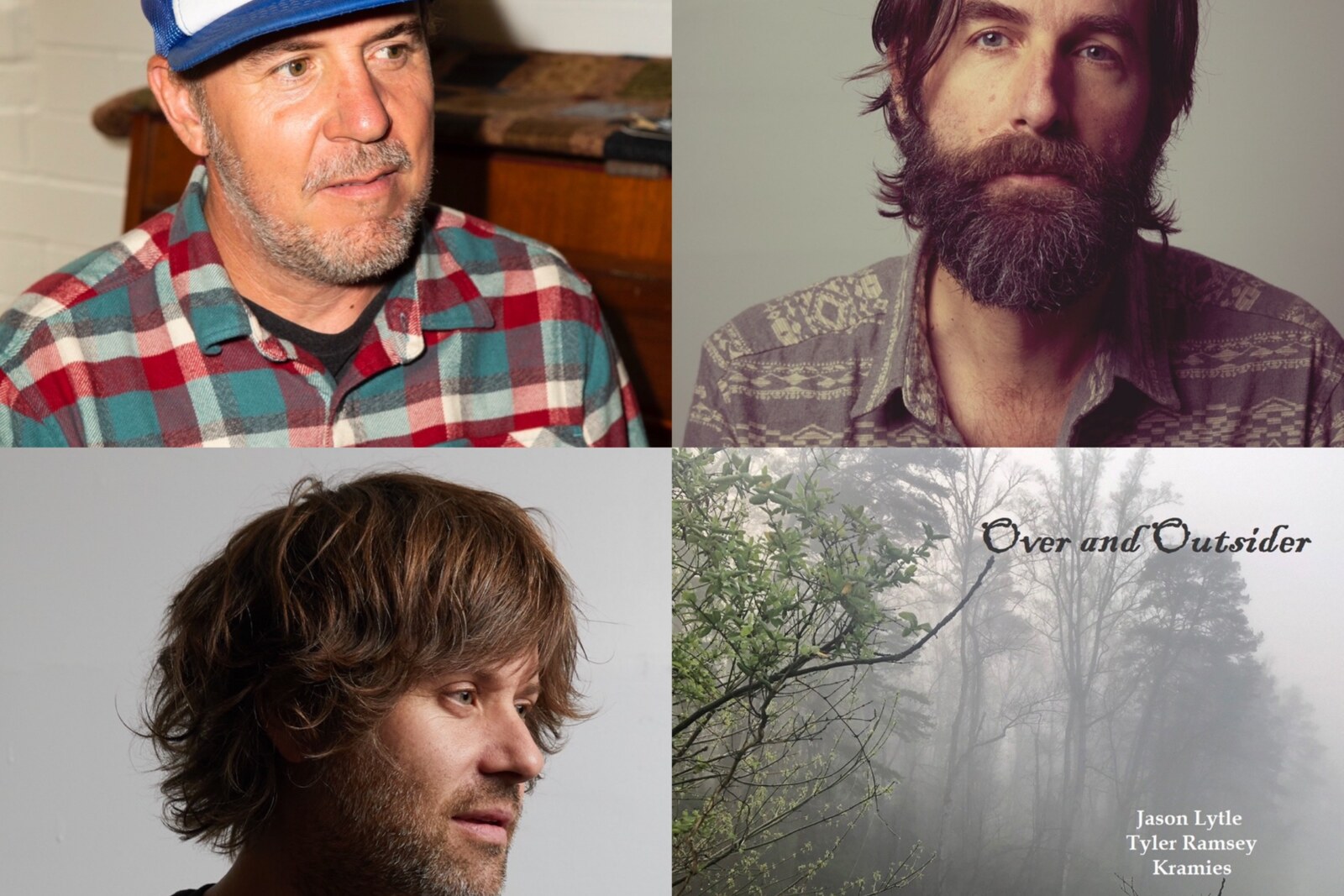 Kramies Reveals Stunning Split Single ‘Over And Outsider’ (Jason Lytle - Grandaddy, Tyler Ramsey - Band Of Horses, Kramies)