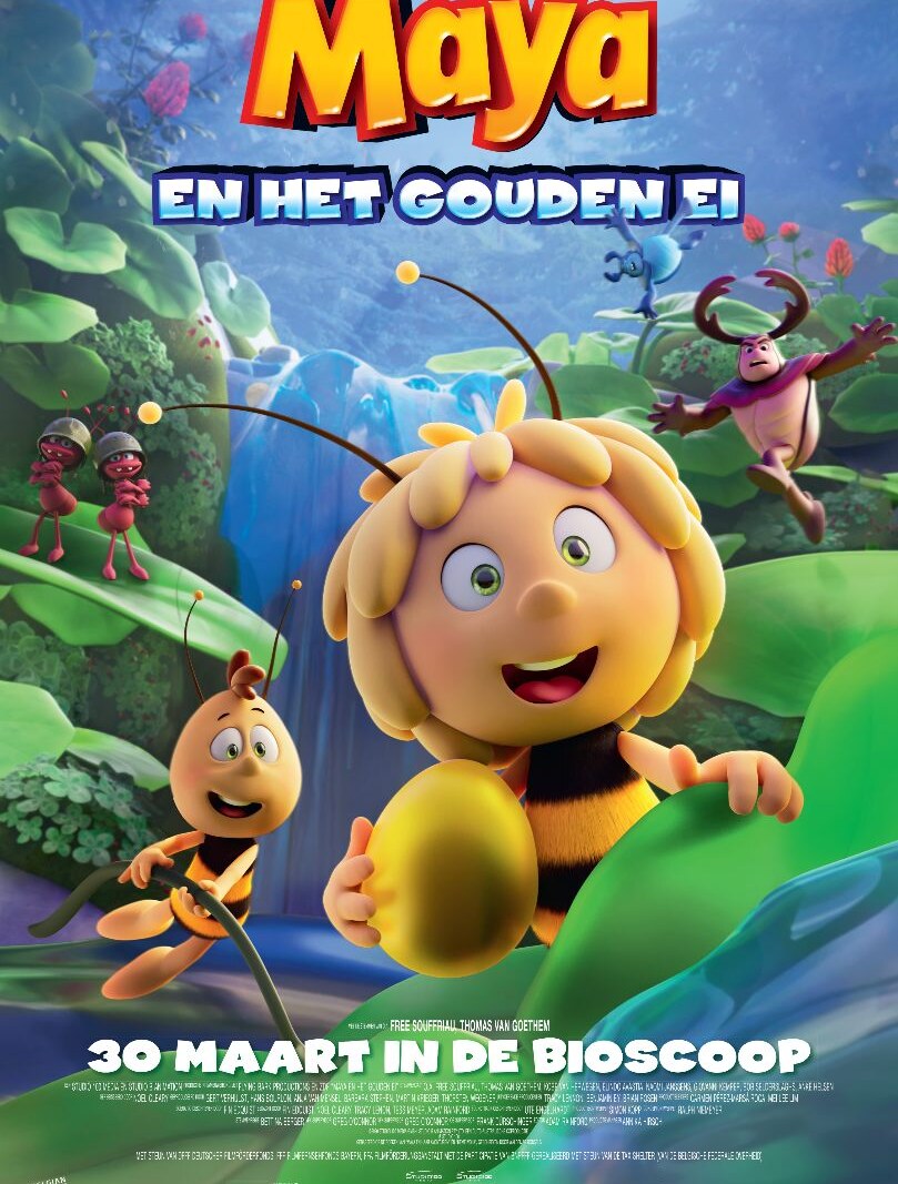 Maya de Bij vliegt de bioscopen in met een nieuwe film