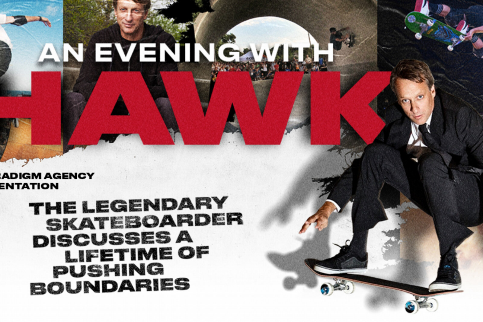 An Evening With Tony Hawk komt naar het OLT Rivierenhof