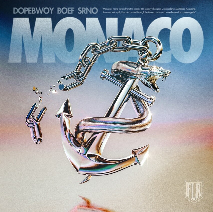 Dopebwoy, Boef en SRNO brengen nieuwe single 'Monaco' uit