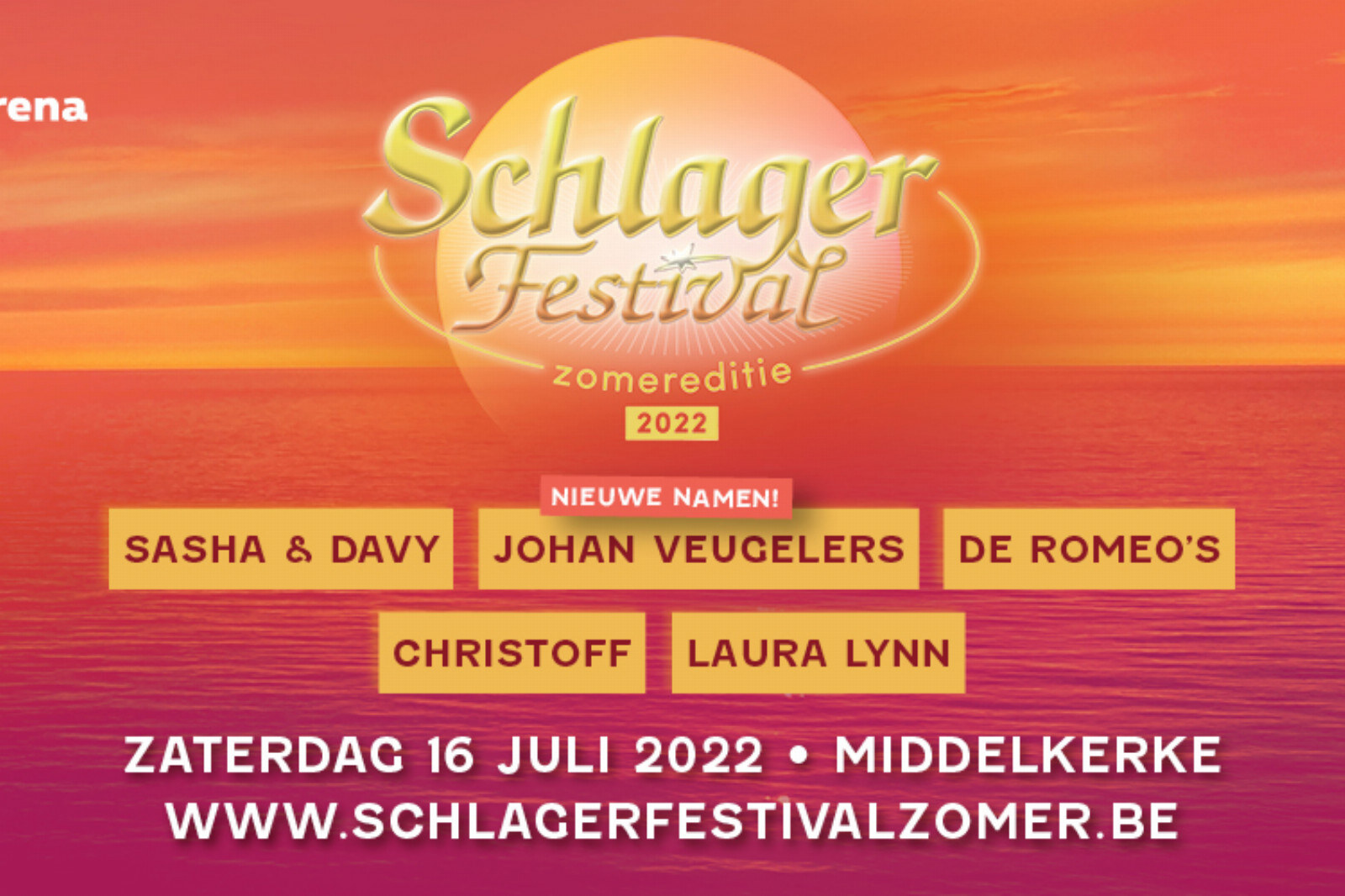 Het Schlagerfestival zomereditie kondigt nieuwe namen aan
