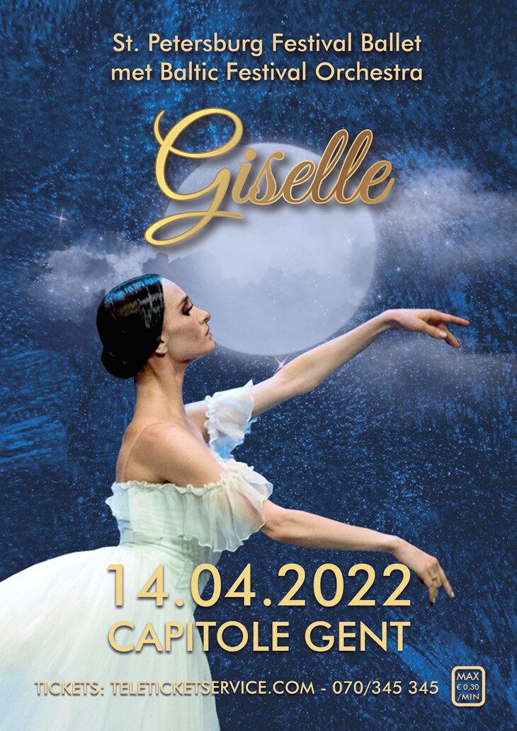 Gerenommeerd St. Petersburg Festival Ballet brengt 'Giselle' in Capitole Gent 