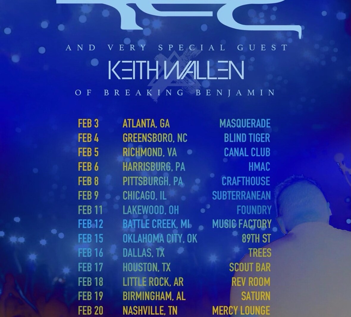 Keith Wallen On Tour Now with RED on 'The Acoustic Tour'