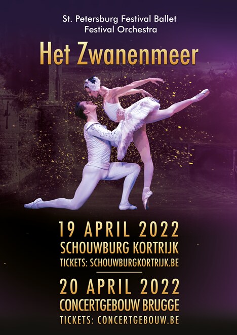 Gelauwerd St. Petersburg Festival Ballet brengt ‘Het Zwanenmeer’ in Schouwburg Kortrijk en Concertgebouw Brugge