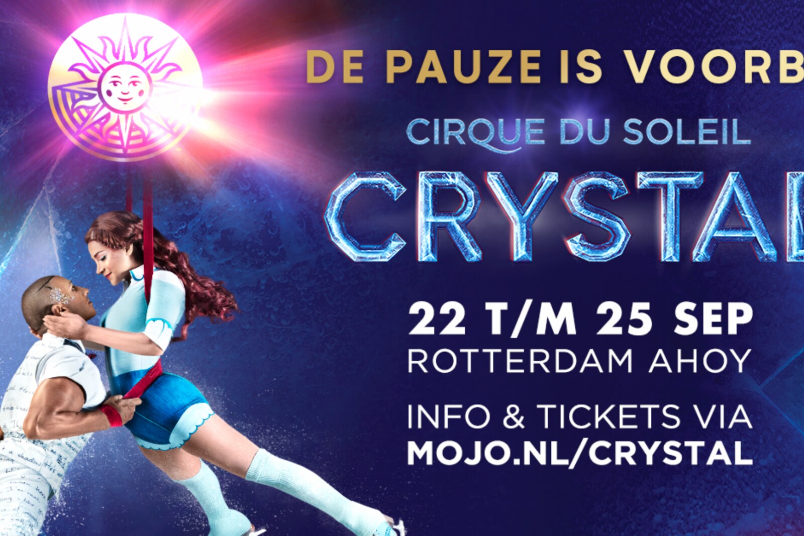 Cirque du Soleil keert terug naar Nederland met unieke ijsshow: CRYSTAL