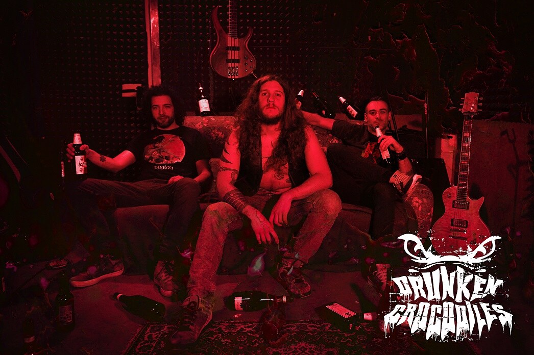 Drunken Crocodiles Announce New Line-Up & Drop New Video "The Monk"