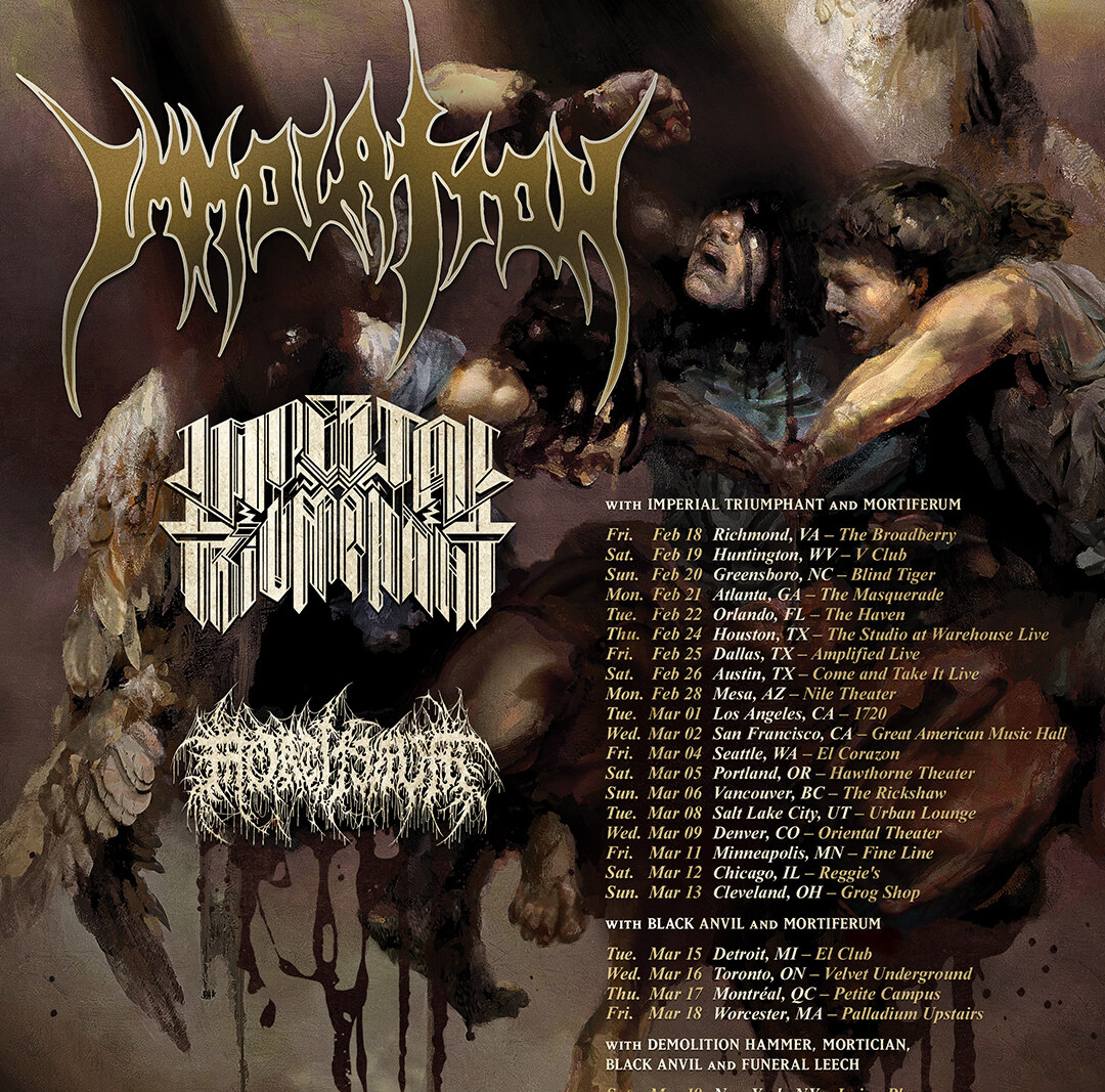 Immolation Release Music Video For "Blooded" + New Album 'Acts Of God' Out Now!