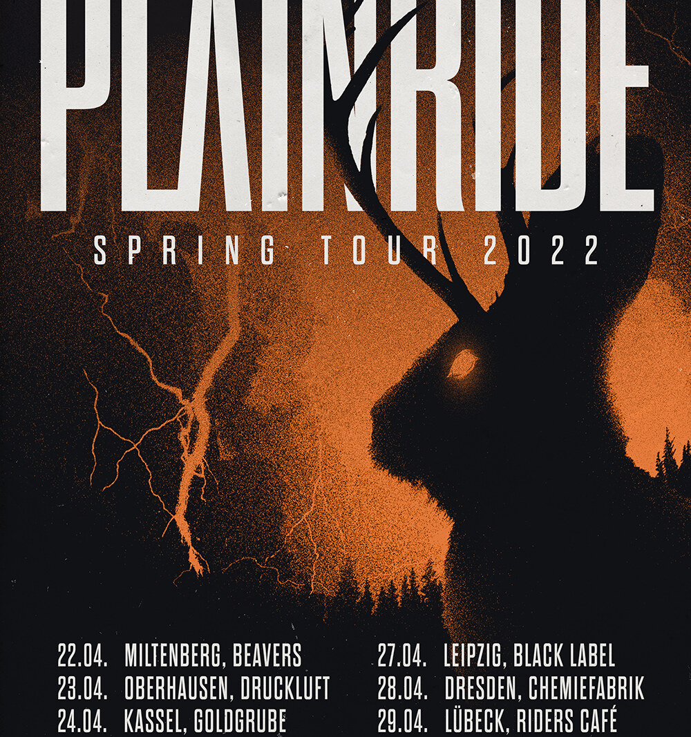 Plainride join the Orange Amps roster; German spring tour announced!