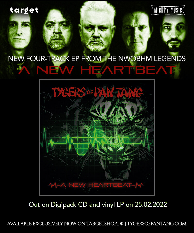 Tygers Of Pan Tang: NWOBHM legends reveal video for "A New Heartbeat"