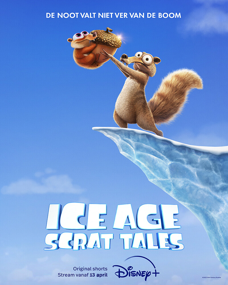 Disney+ original shorts "Ice Age: Scrat Tales" key art available now