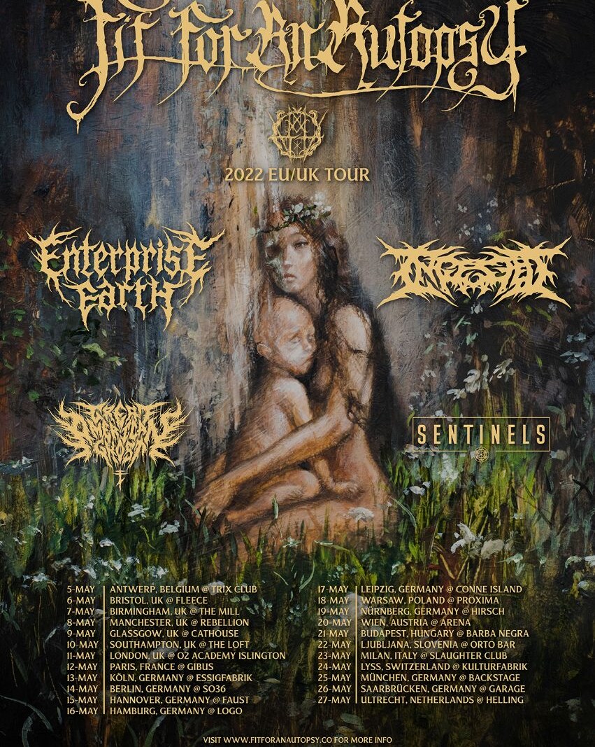 Fit For An Autopsy confirm that EU & UK tour will go ahead in May!