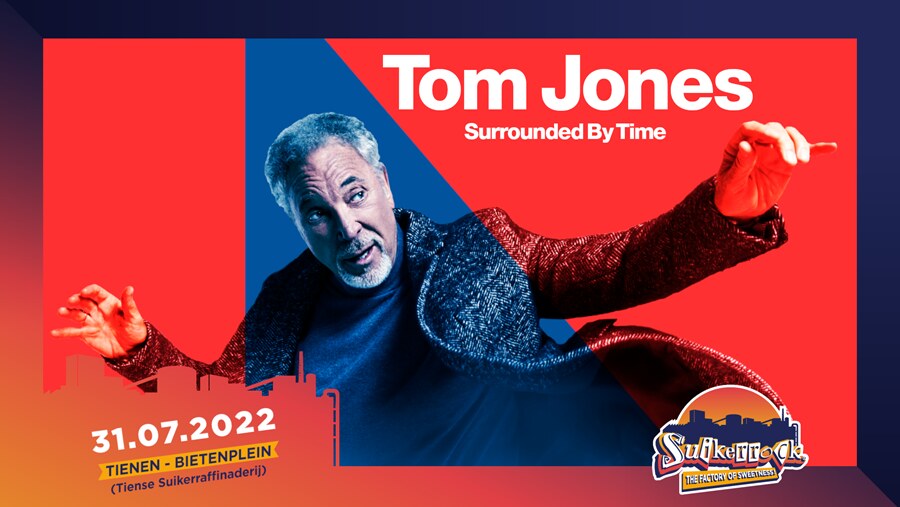 Tom Jones, Niels Destadsbader, Clouseau, De Kreuners, Peter Koelewijn & The Rockets en Mathias Vergels & Het Goede Voorbeeld spelen tijdens Suikerrock 2022