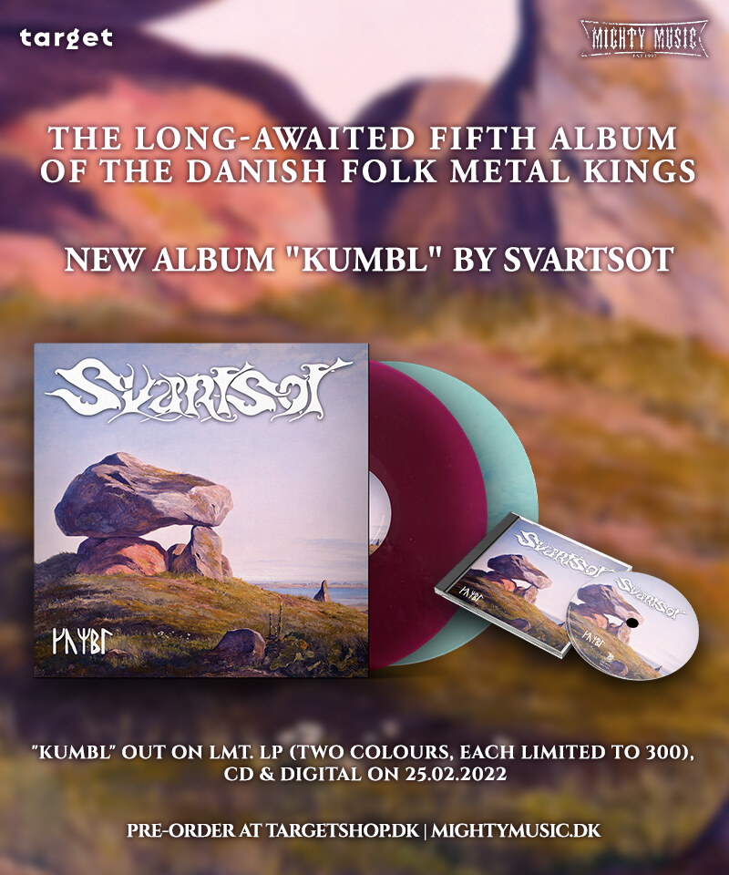 Svartsot: Danish folk metal kings release new album "Kumbl" today