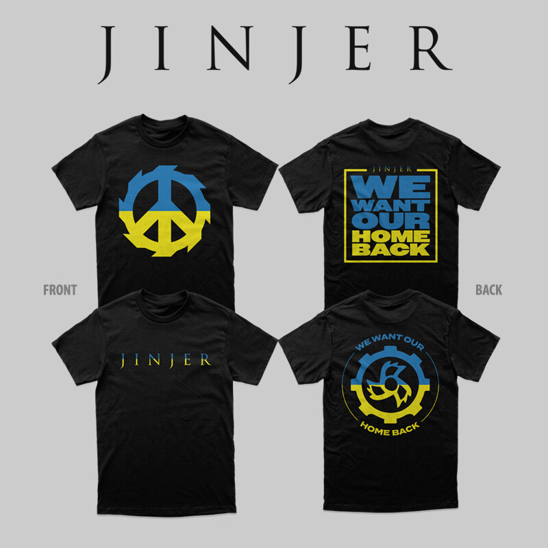 Jinjer Start Donation Campaign for UKRAINE