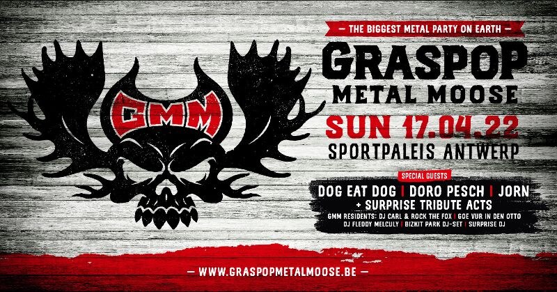 Countdown naar Graspop Metal Moose in het Sportpaleis