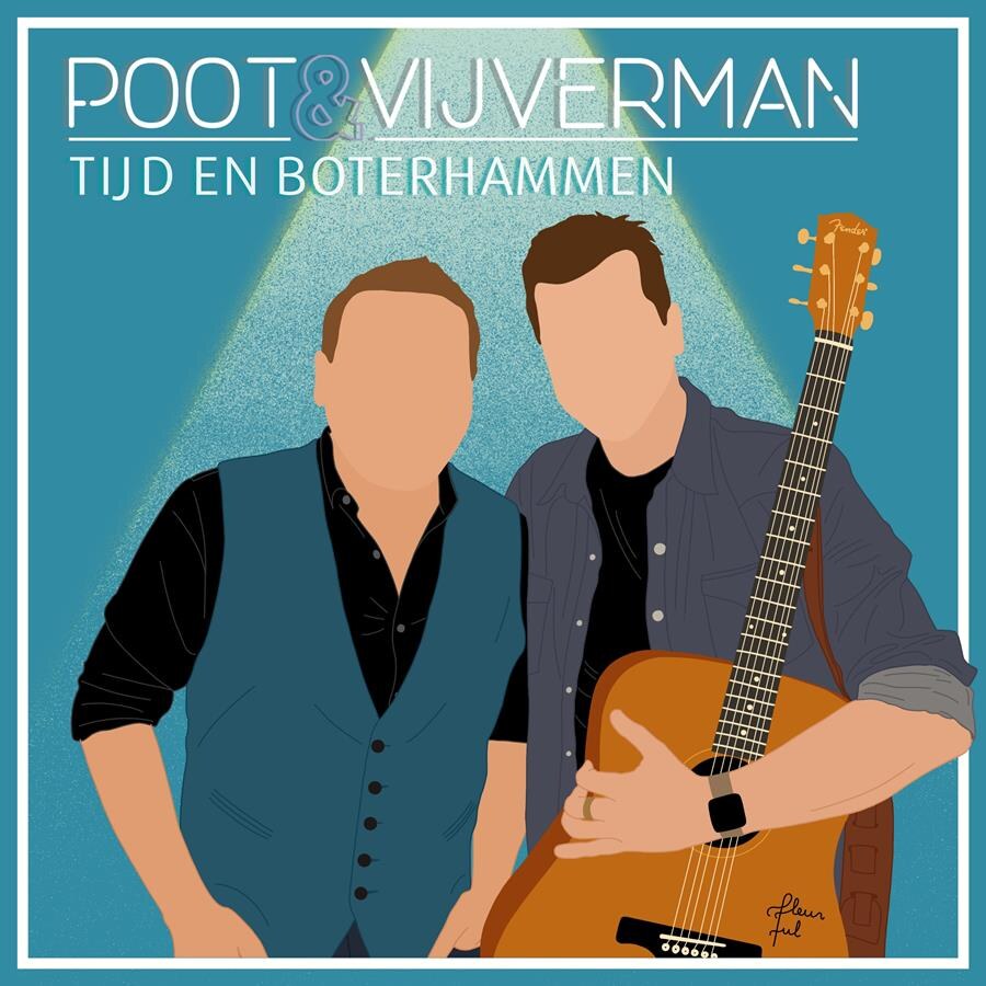 Nieuwe single Poot & Vijverman gaat over tijd, boterhammen en elkaar eens vastpakken!