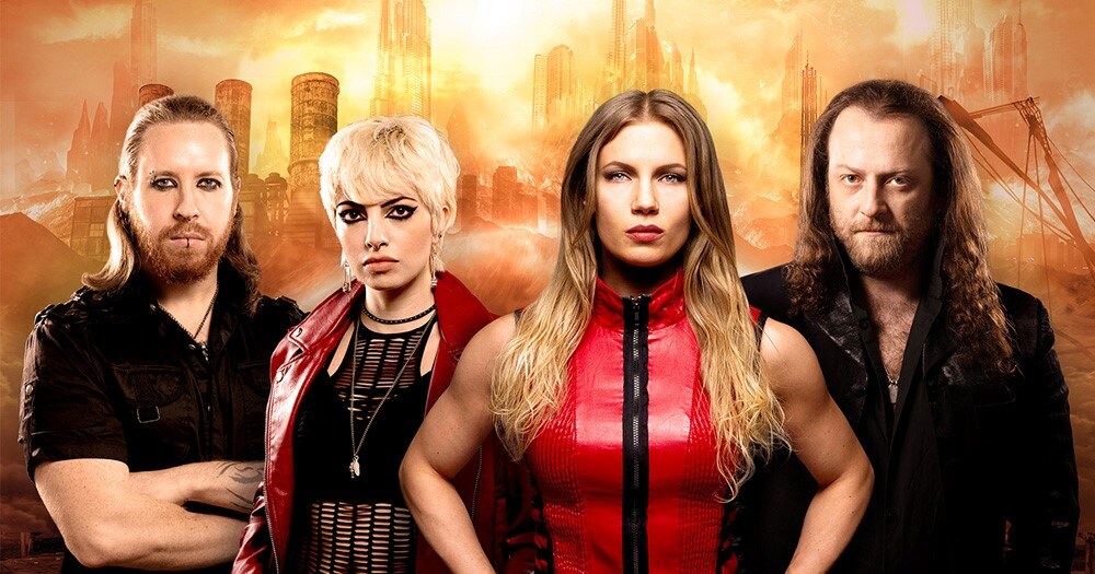 Angel Nation released a music video for "Out of Sight, Out of Mind", the second single from their new album "Antares".
