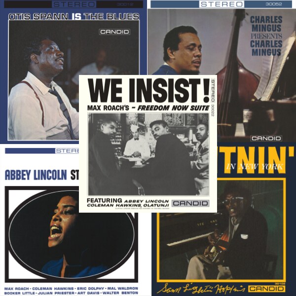 Iconic Jazz label Candid Records  elaunches with five reissues of 60's masterpieces