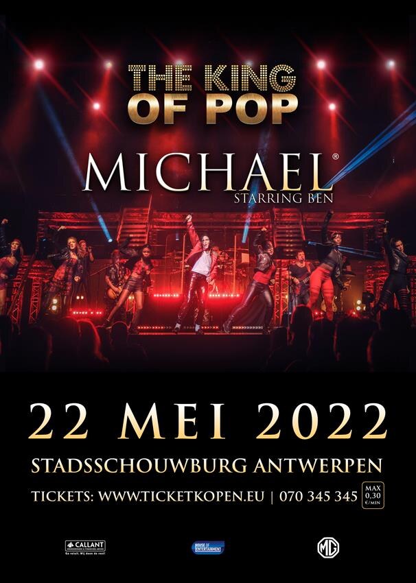 'Michael' - een indrukwekkende ode aan 'The King of Pop' in Stadsschouwburg Antwerpen 