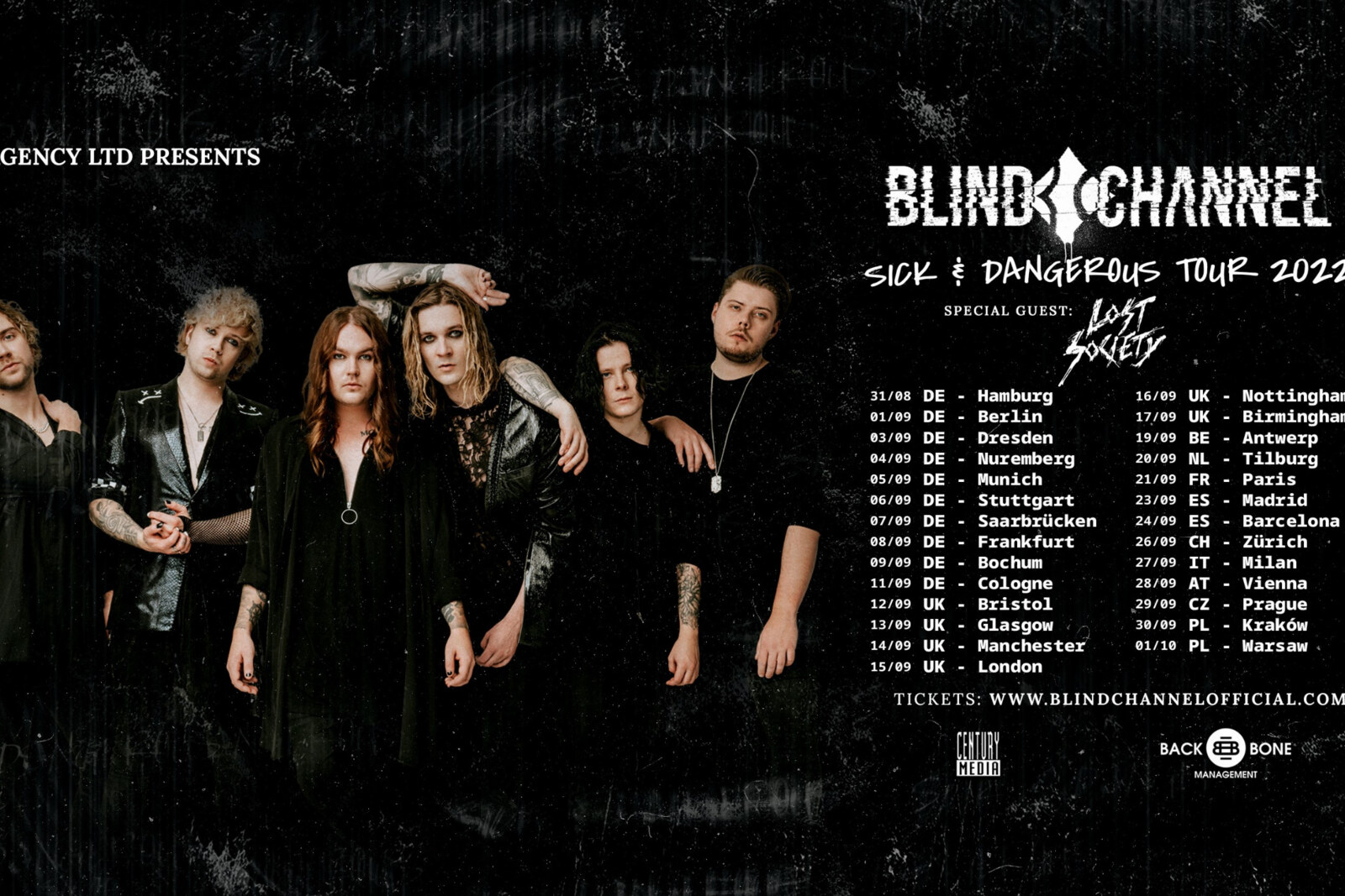 Lost Society announce European tour with Blind Channel