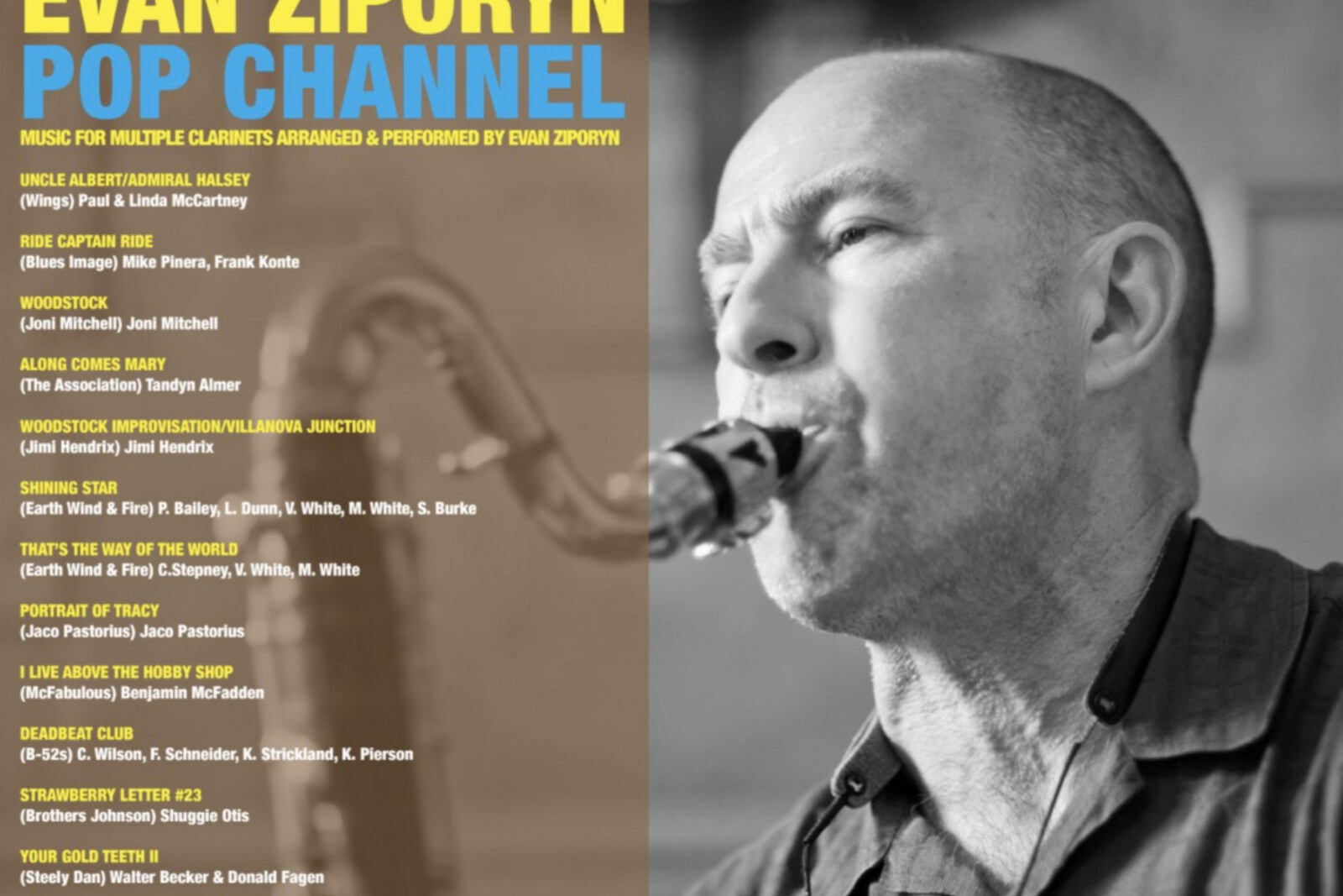 Evan Ziporyn Charts Unprecedented Territory for the Clarinet with New Album: POP CHANNEL