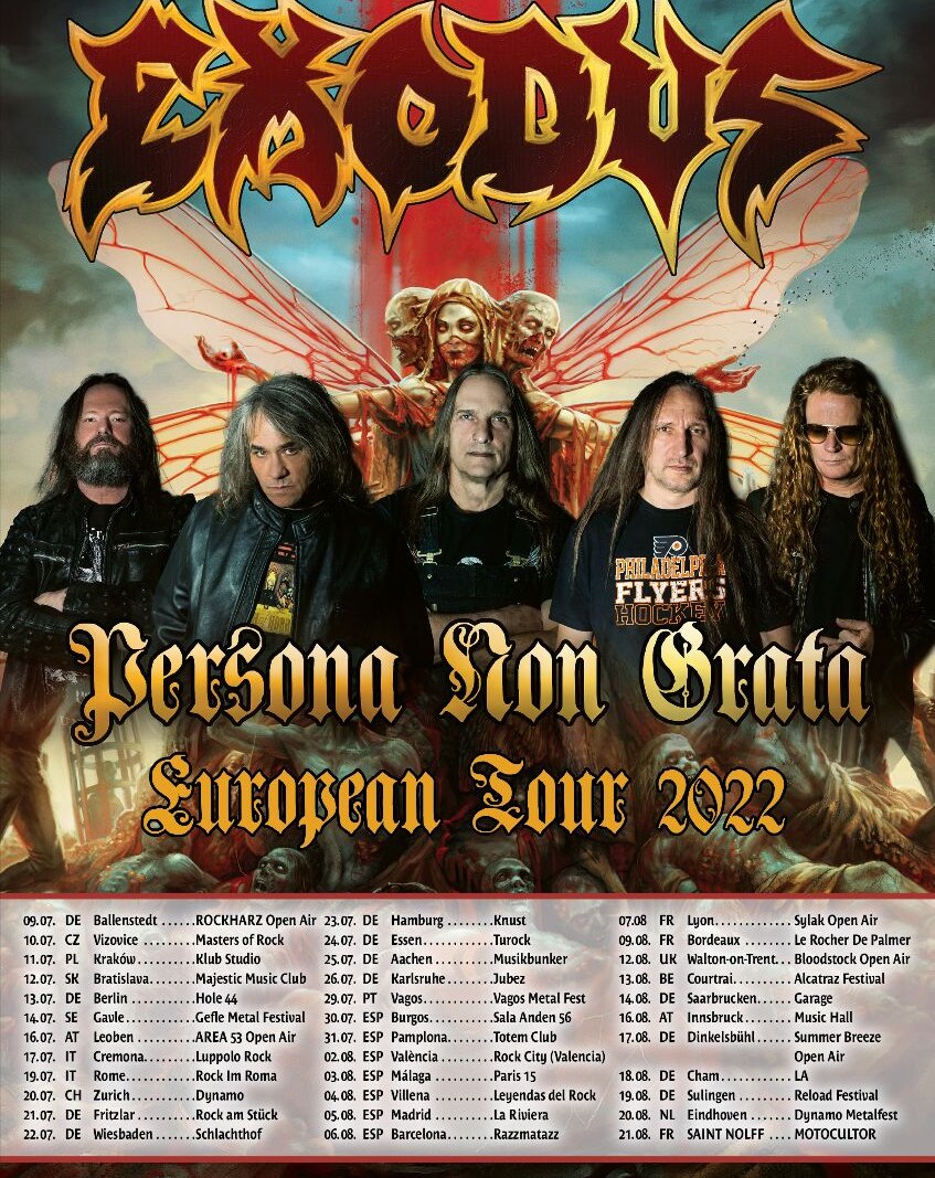 Exodus Release Music Video For "The Fires of Division" + Launch Pre-Order For New 'Persona Non Grata' Exclusives!