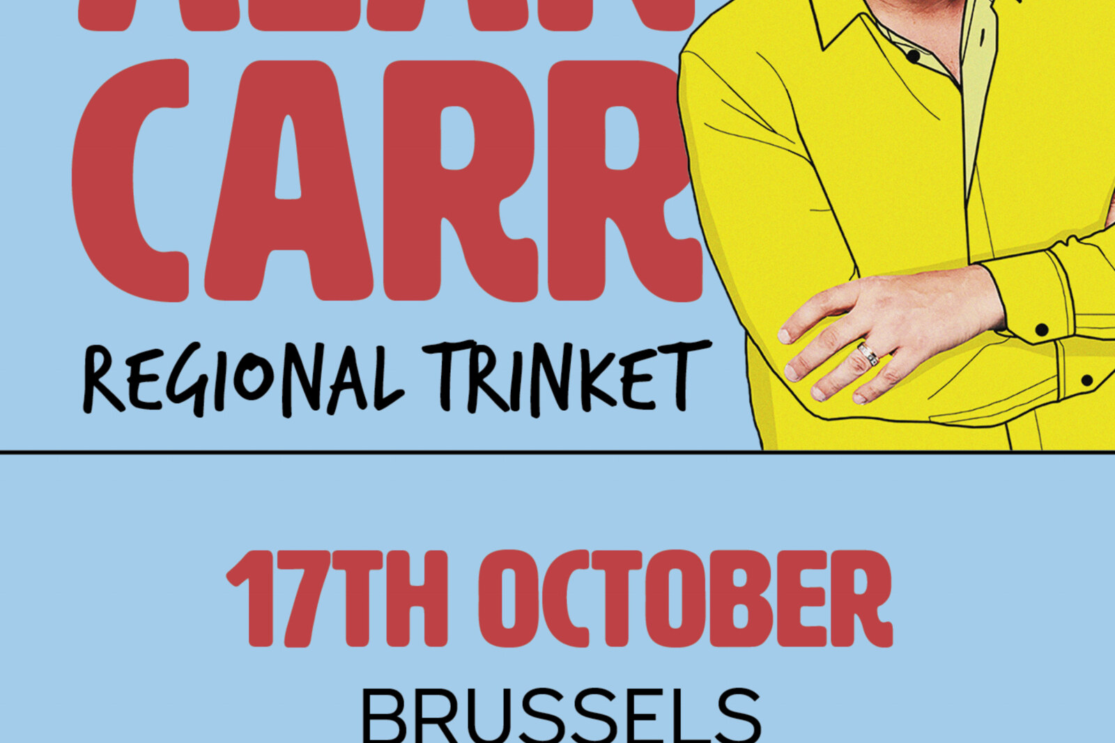 Superster van Britse comedy Alan Carr treedt voor het eerst op in België