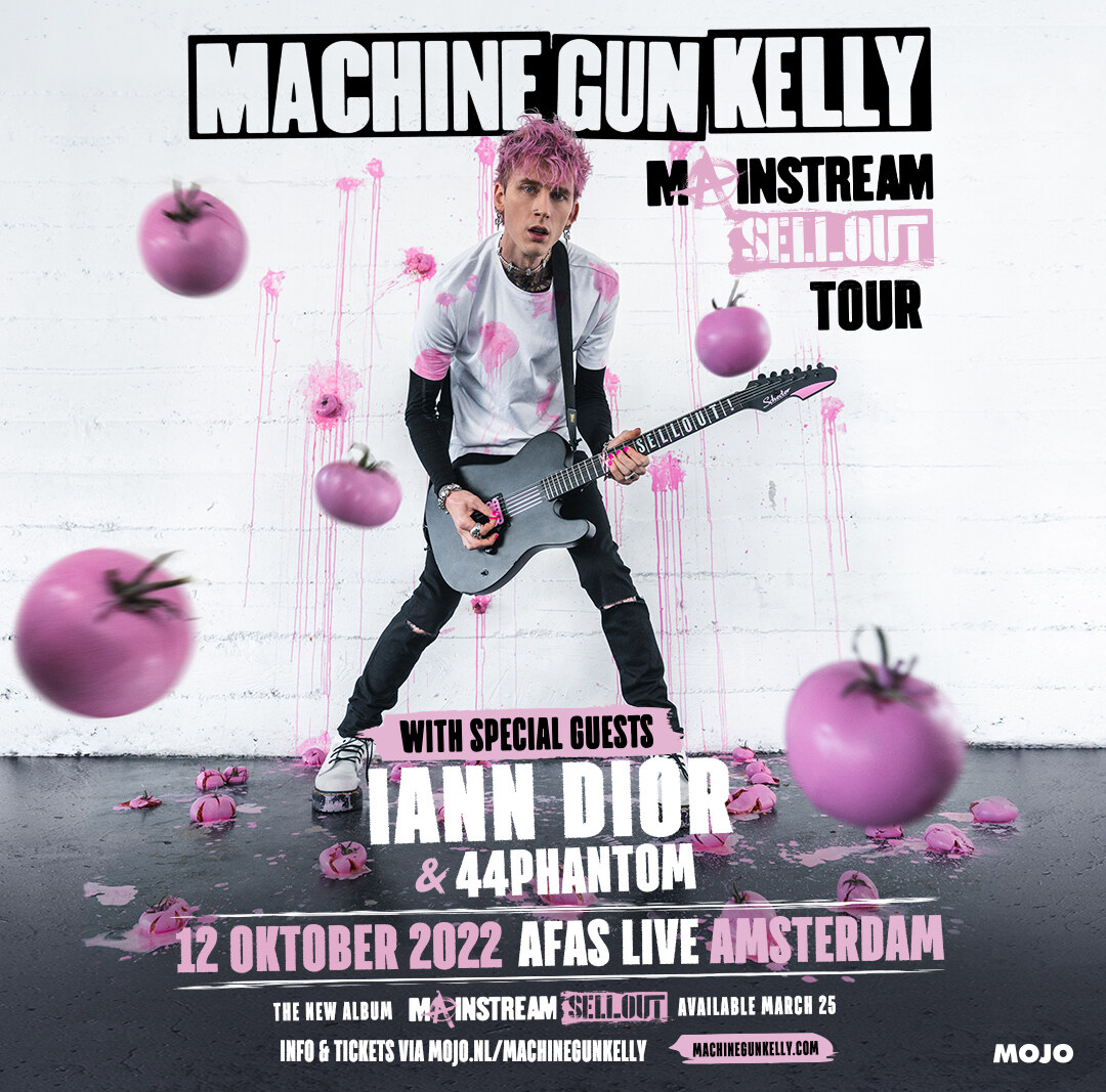 Machine Gun Kelly kondigt Mainstream Sellout Tour aan