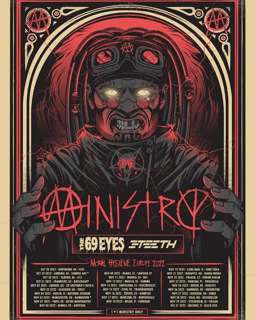 Ministry Announce Moral Hygiene Europe Tour 2022!