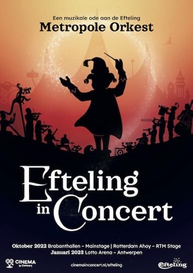 Magische jubileumshow 'Efteling in Concert' komt naar Lotto Arena Antwerpen