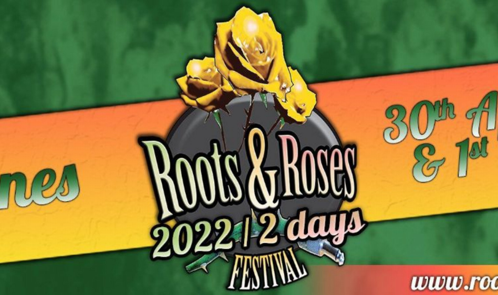 Roots & Roses Festival - Affiche 2daagse editie gewijzigd.