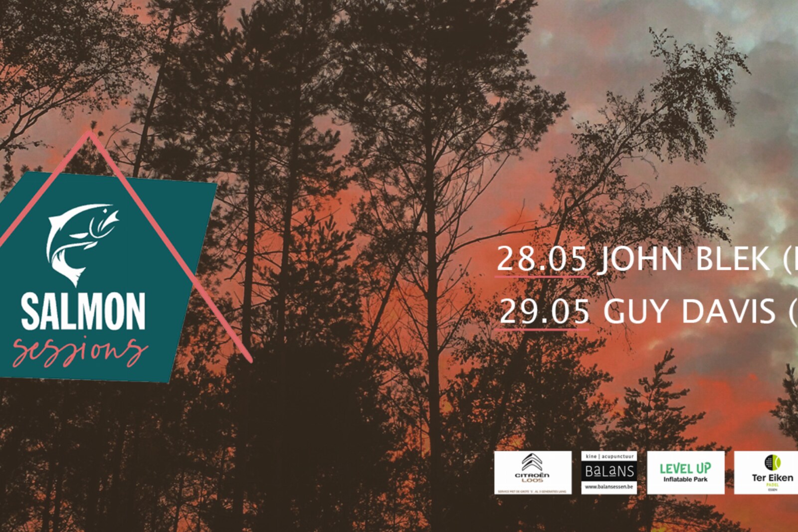 Salmon sessions met John Blek en Guy Davisa